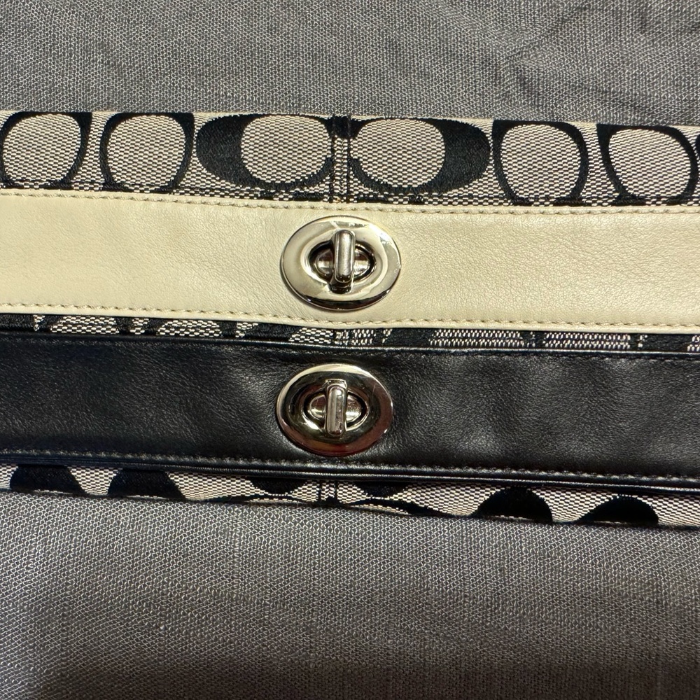 Excellent used condition turn lock wallet